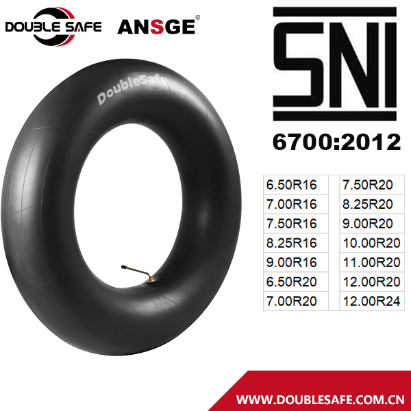 Doublesafe and Ansge brand SNI tire and butyl inner tubes
